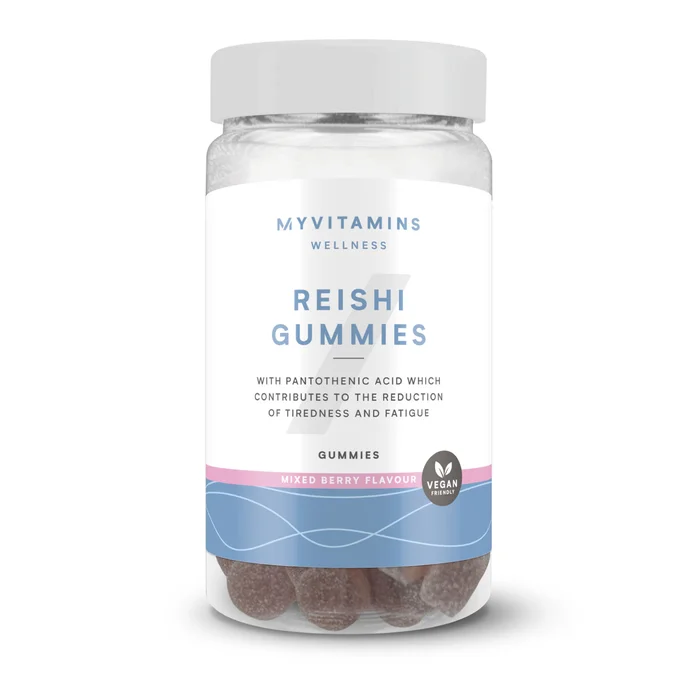 Myvitamins Reishi Gummies, Mixed Berry, 60 Gummies
