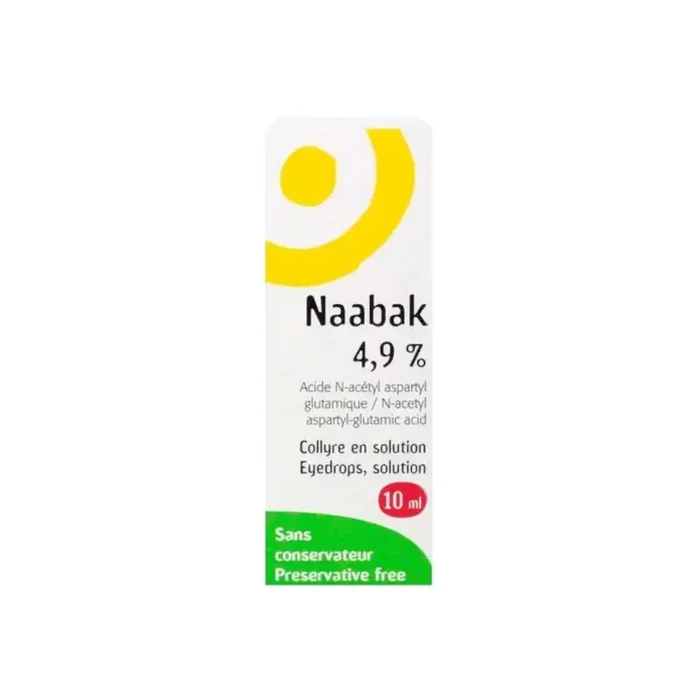 Naabak 4,9 % collyre en solution 10ml