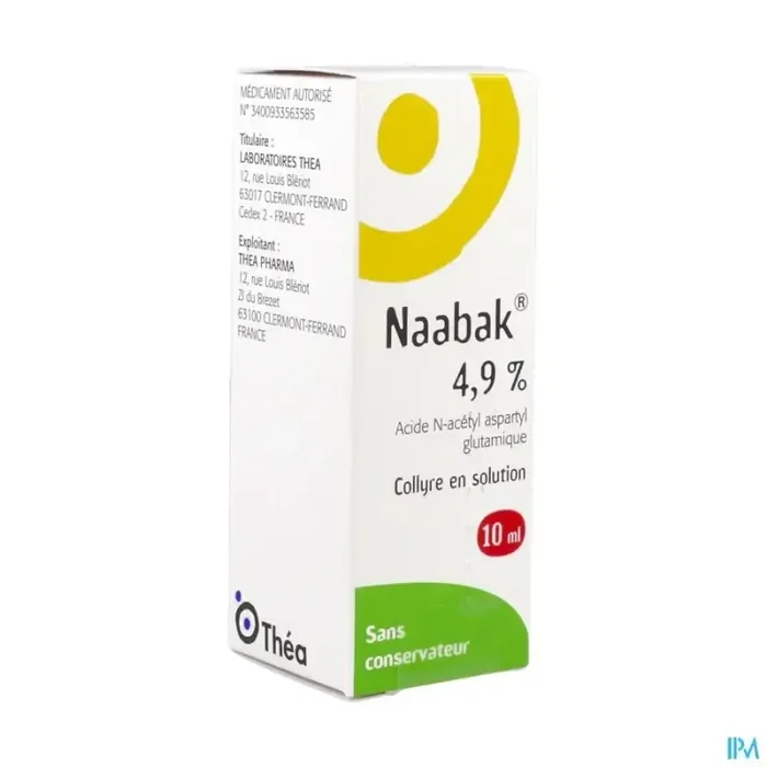 Naabak 4.9% collyre solution 10ml