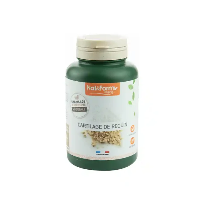 Nat&Form Cartilage de requin 200 gelules