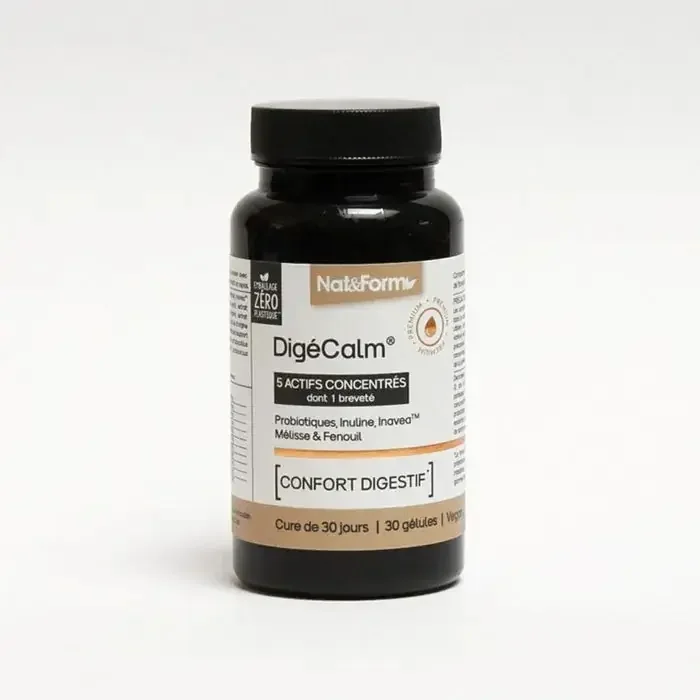Nat & Form Confort Digestif DigéCalm® 30 gélules