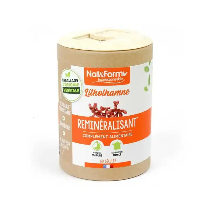 Nat&Form Lithothamne 60 Gelules
