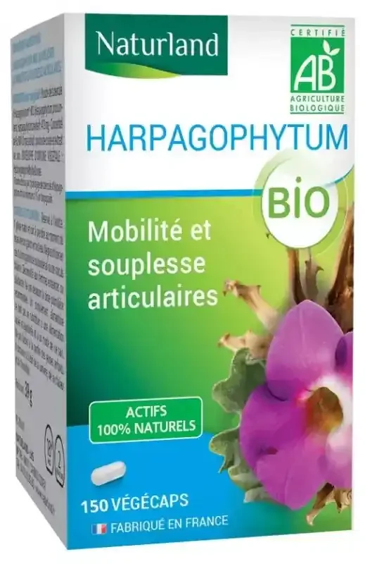 Naturland Harpagophytum Bio 150 Végécaps