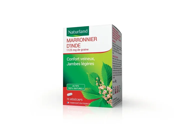 Naturland Marronnier d‘Inde Confort veineux et Jambes légères 75 végécaps