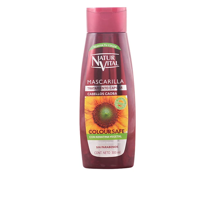 Naturvital MASCARILLA COLOURSAFE caoba
