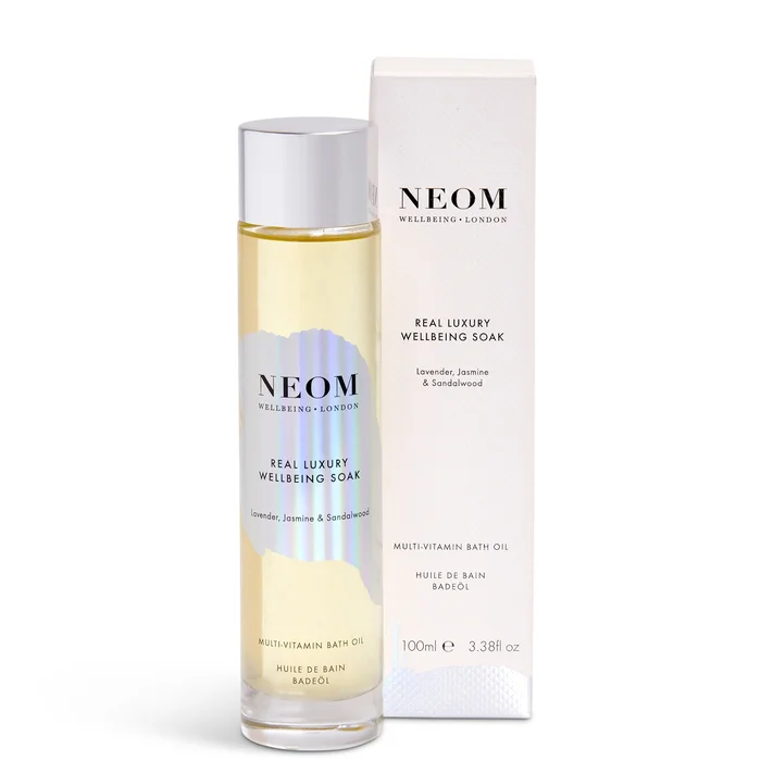 NEOM Real Luxury Wellbeing Soak Huile de Bain Multi-Vitamines 100 ml
