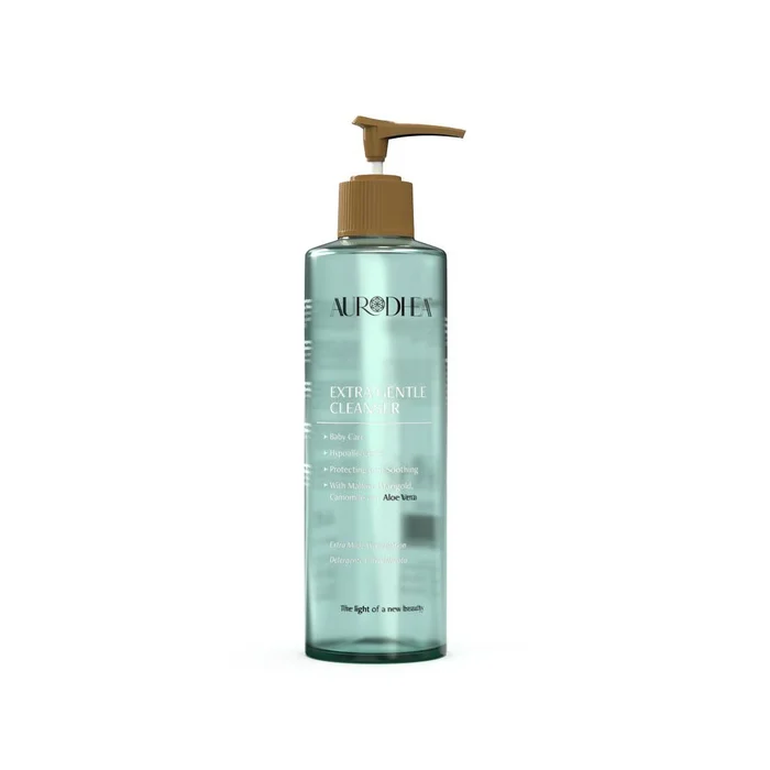 Nettoyant bébé Extra-Doux Enrichi en Aloe Vera, Mauve, Calendula et Camomille