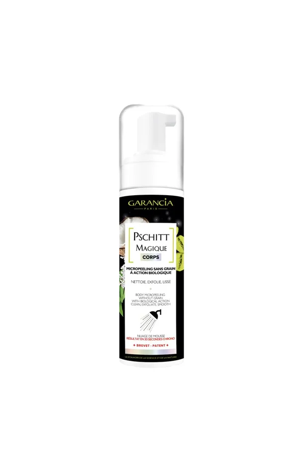 Nettoyant micropeeling sans grain à action biologique – Pschitt Magique – Corps – 200 ml