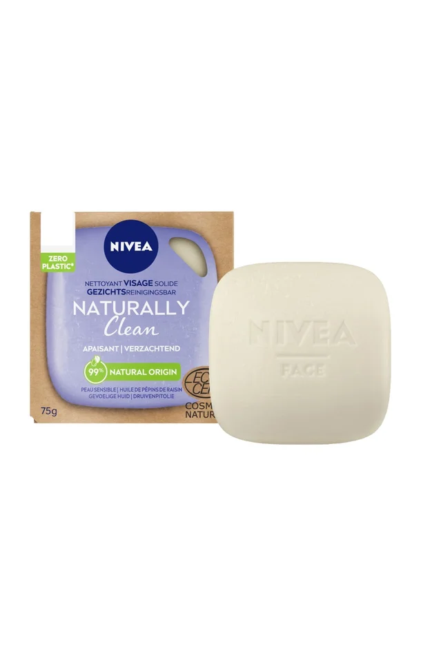 Nettoyant solide apaisant – Naturally Clean – Peaux sensibles