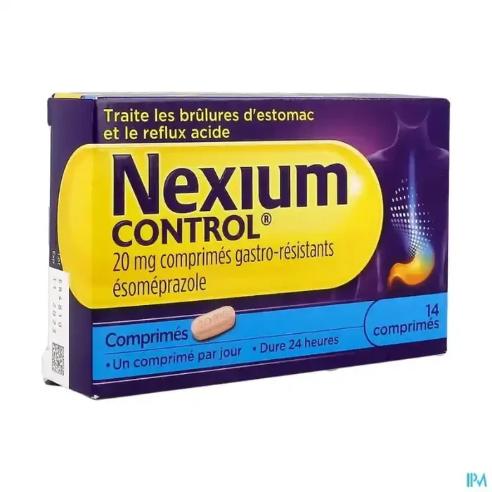 Nexium control 20mg comprimé gastroresistant 14