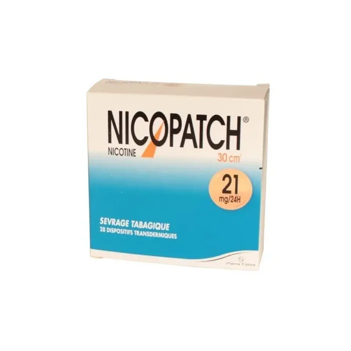 Nicopatch Nicotine 21mg/24h 28 patchs