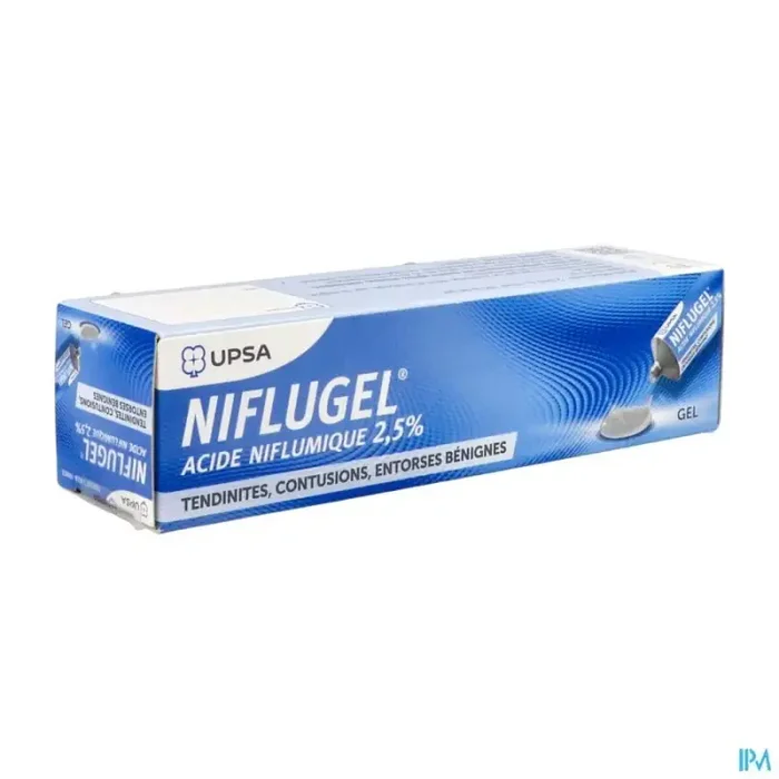 Niflugel 2.5% gel percutane 60g