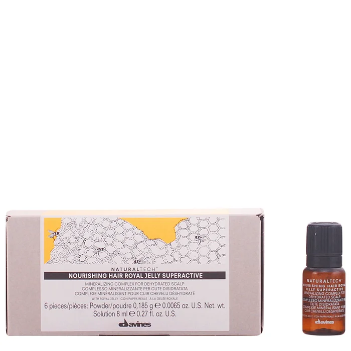 Nourishing Hair Royal Jelly Superactive – Complexe Min&eacute;ralisant Cuir Chevelu D&eacute;shydrat&eacute; 6×8 ml