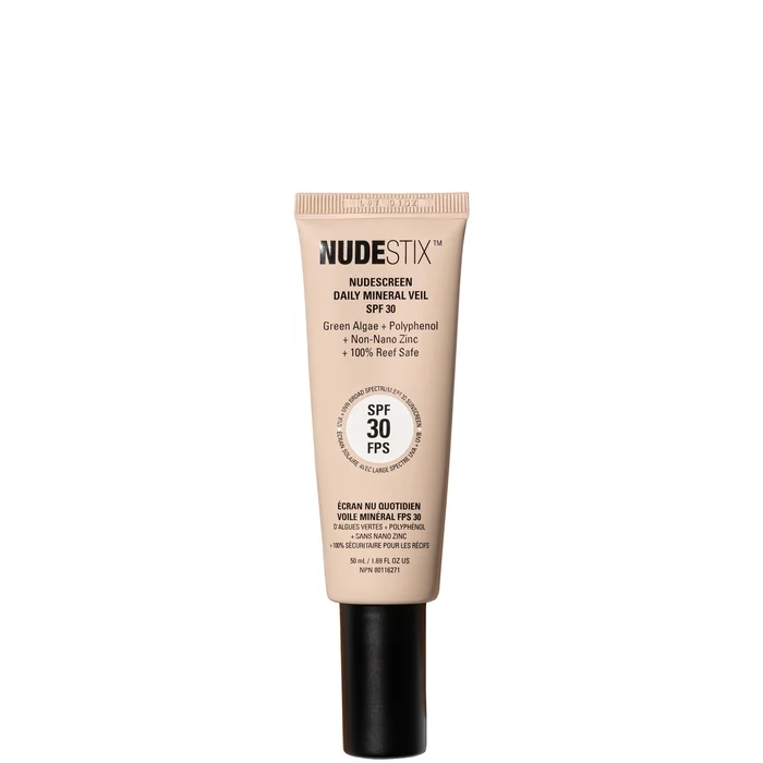 NUDESTIX Voile Minéral Solaire Quotidien SPF30 50 ml (Différentes teintes disponibles)