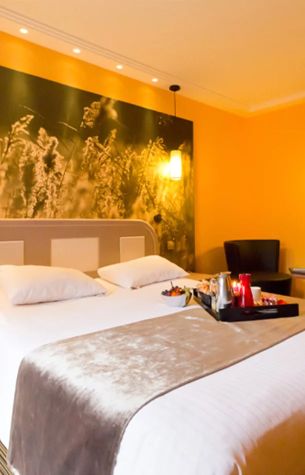 Nuitée en CHAMBRE DOUBLE PRIVILEGE + espace bien être – Lundi/Mardi/Mercredi/vendredi