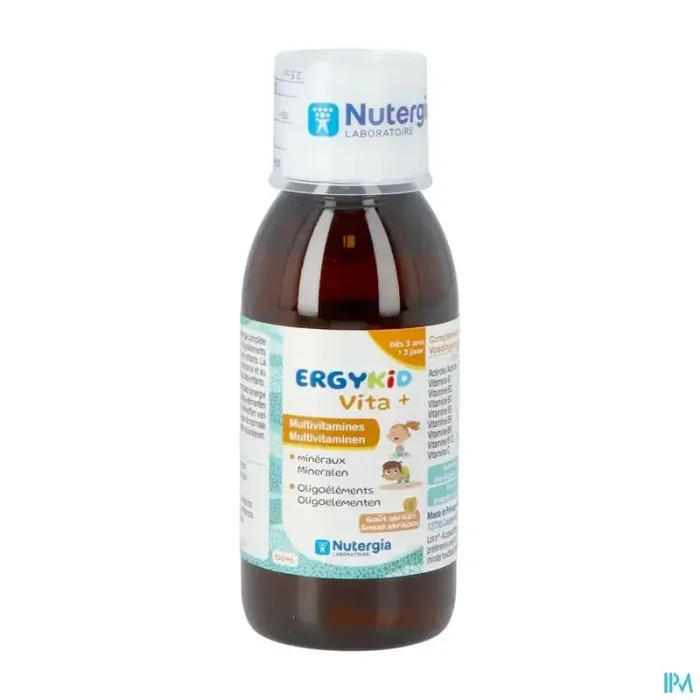 Nutergia ergykid vita+ multivitamines orange 150ml