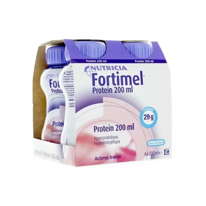 Nutricia fortimel protein fraise 4 x 200ml