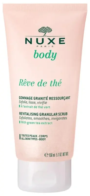 Nuxe Body Rêve de Thé Gommage Granité Ressourçant Exfoliant 150 ml