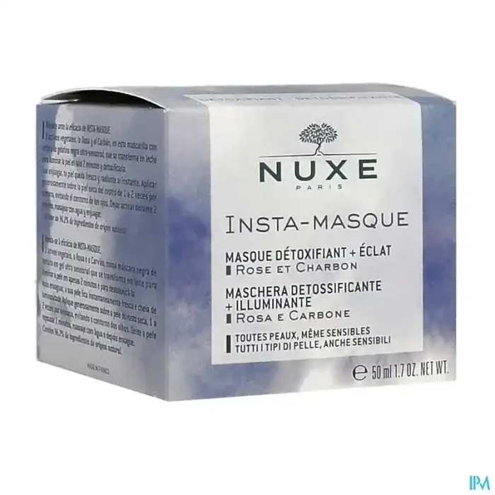 Nuxe insta-masque detoxifiant+eclat 50ml