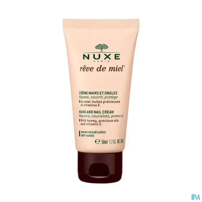 Nuxe reve de miel crème mains et ongles tube 50ml