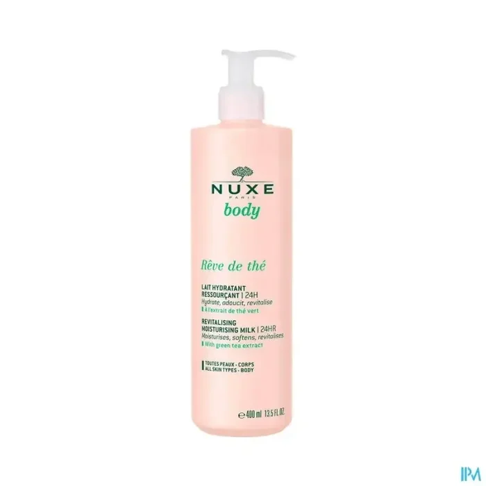 Nuxe reve de the lait hydratant bri 400ml