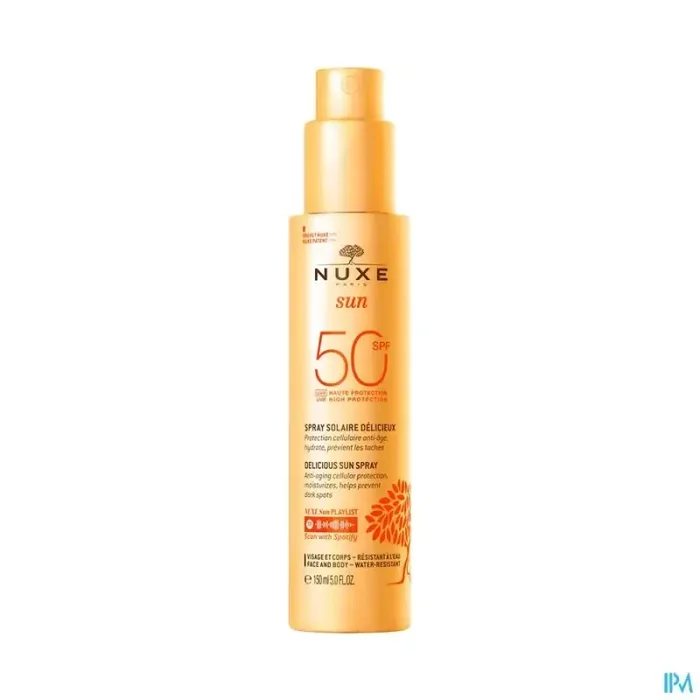 Nuxe sun spray fondant haute protect SPF50 150ml