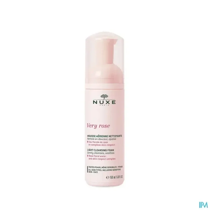 Nuxe very rose mousse aerienne nettoyante 150ml