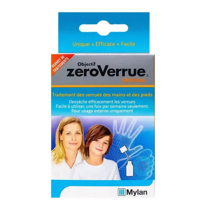 Objectif Zero Verrue Original avec pinceau – Flacon 5ml