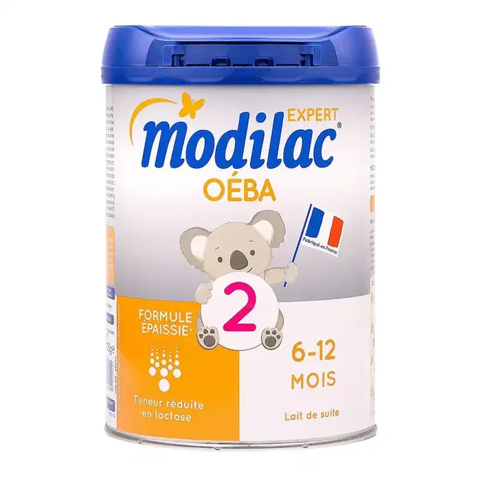 Oéba 2ème âge lait 6 à 12 mois 800g