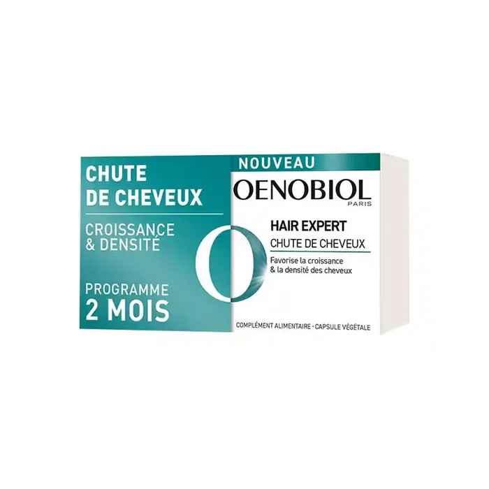 Oenobiol Hair Expert chute de cheuveux 60 capsules