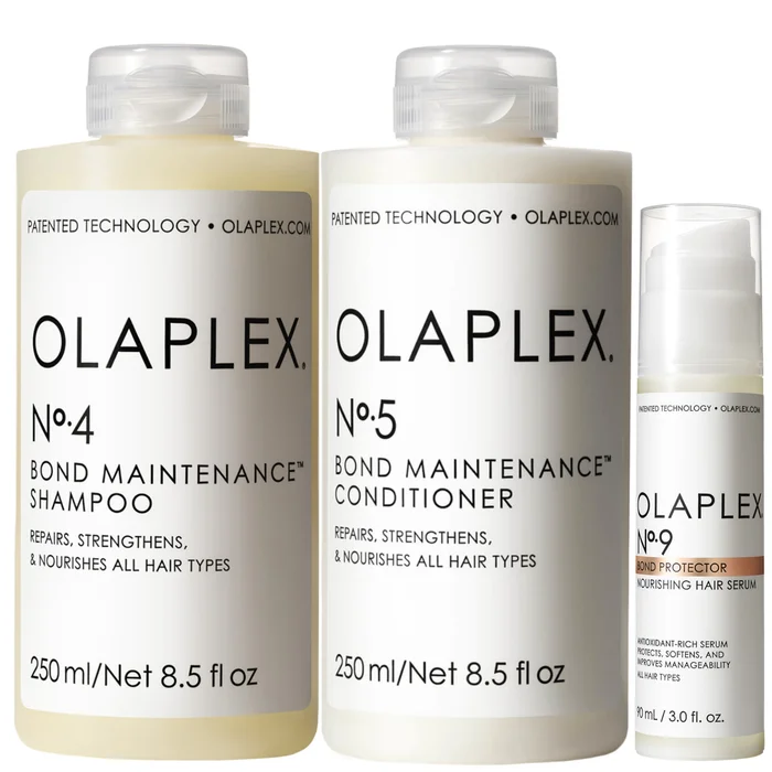 Olaplex Nourished Hair Essentials – No.4, No.5 and No.9