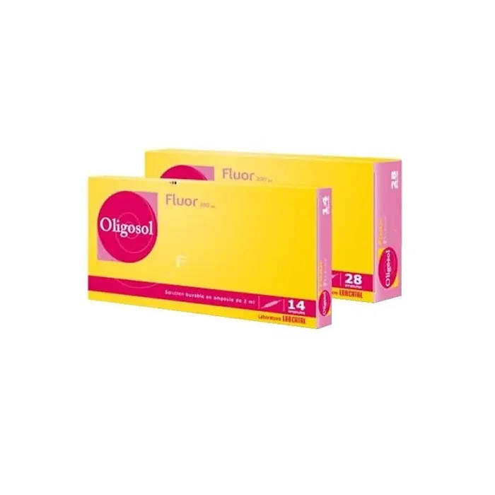 Oligosol fluor 28 ampoules 56ml