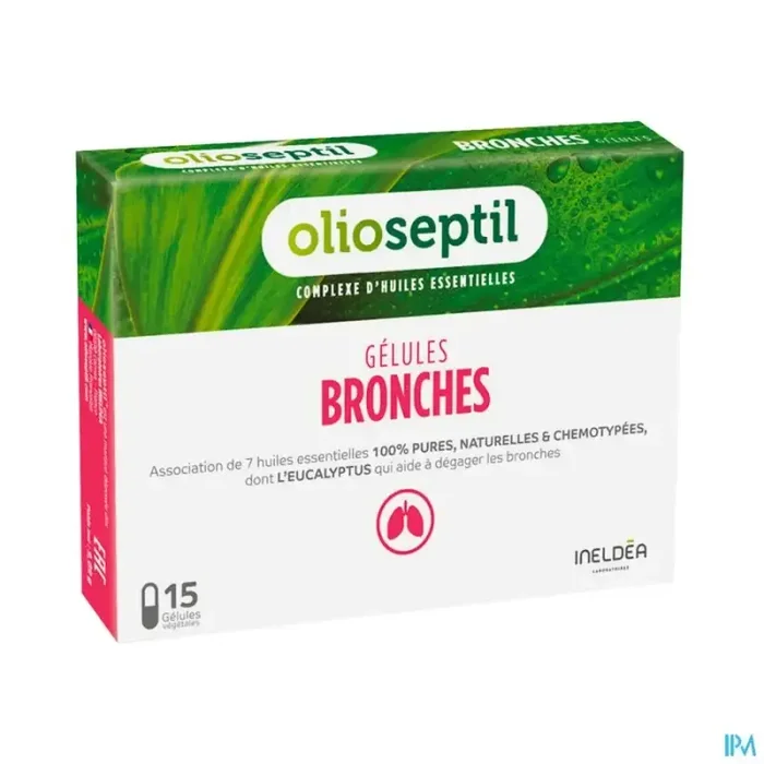 Olioseptil bronches gelule 15