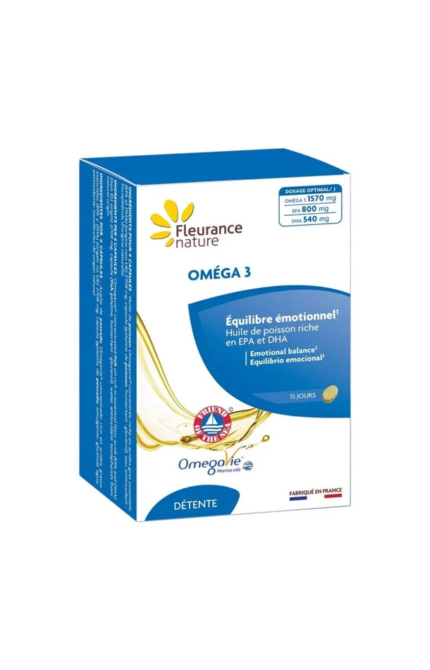 Oméga 3 – Équilibre émotionnel – 15 jours