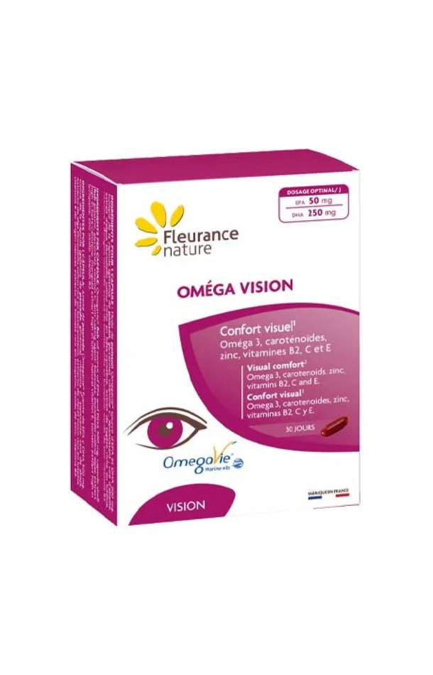 Oméga Vision – Confort visuel – 1 mois
