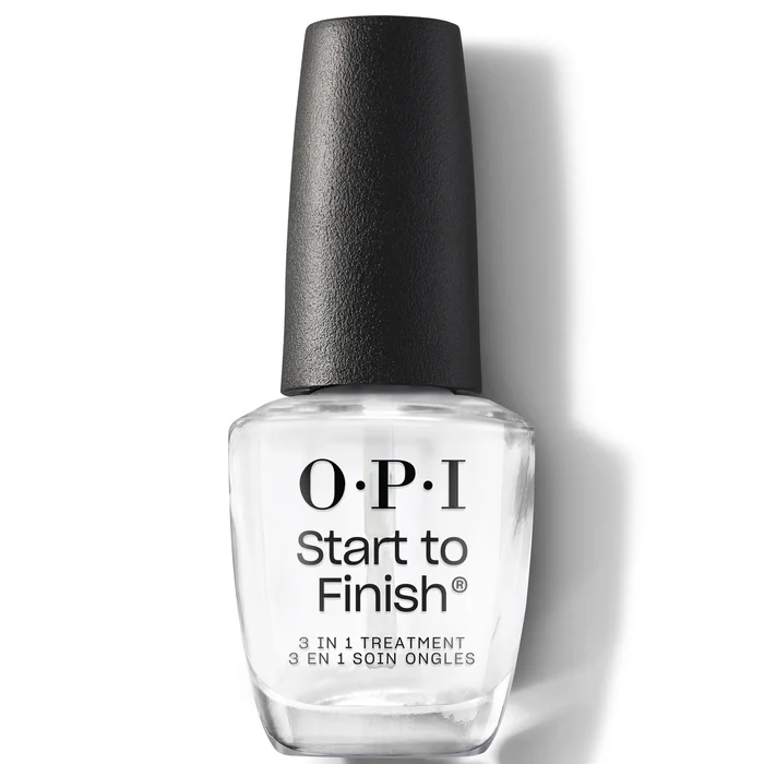 OPI Soin 3 en 1 Start to Finish – Base – Top Coat – Fortifiant Ongles 15 ml