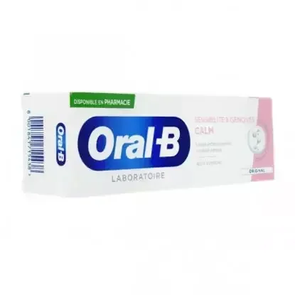 Oral-B Dentifrice Sensibilité & gencives Calm original – 75ml
