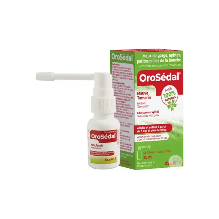 Oresedal collutoire Mauve Tamarin spray 20ml