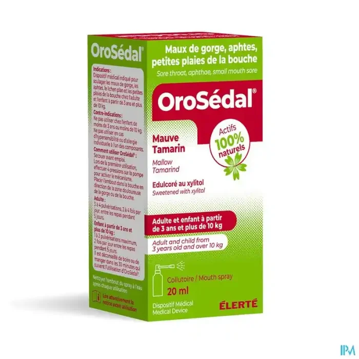 Orosedal collutoire spray 20ml