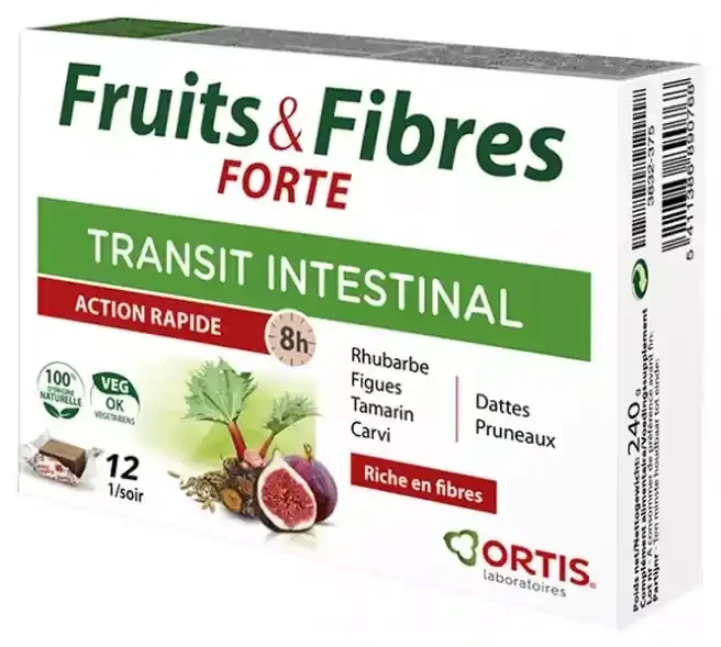 Ortis Fruits&fibres Forte 12 Cubes