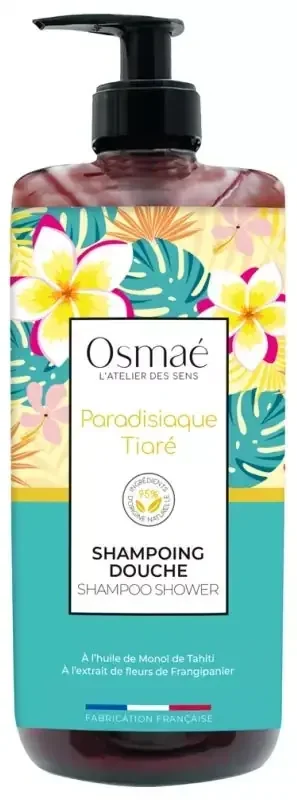 Osmaé Shampoing Douche Paradisiaque Tiare 1 Litre
