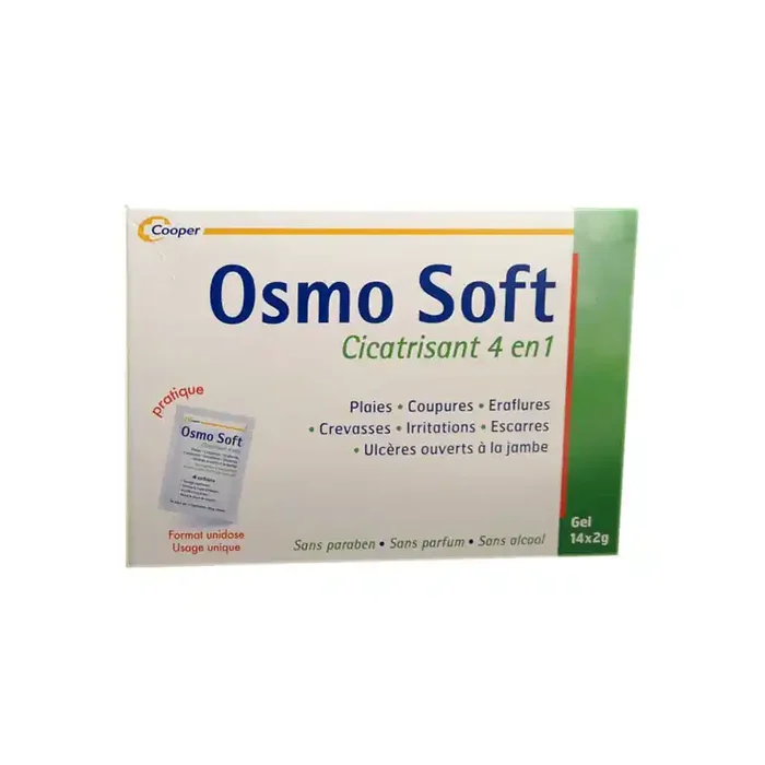 OSMO SOFT CICATRISANT 4 EN 1 GEL 14 X 2G COOPER
