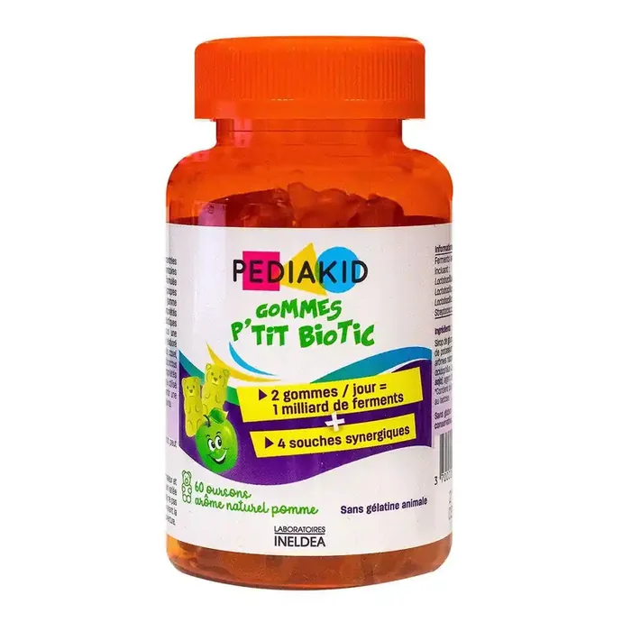 P‘tit Biotic pomme 60 gommes