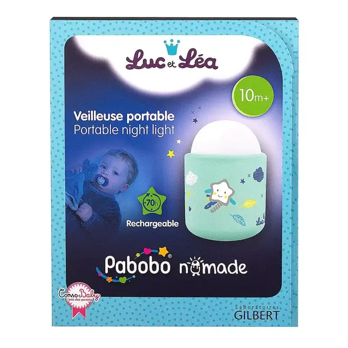 Pabobo nomade veilleuse portable 10m+