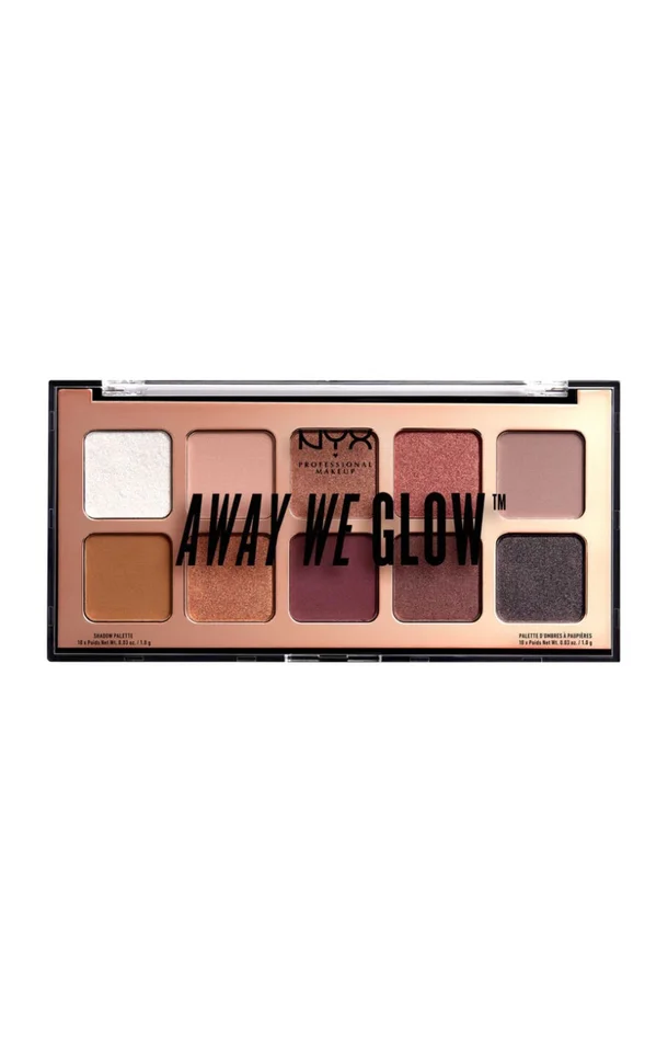 Palette de 10 ombres à paupières – Away We Glow – Lovebeam