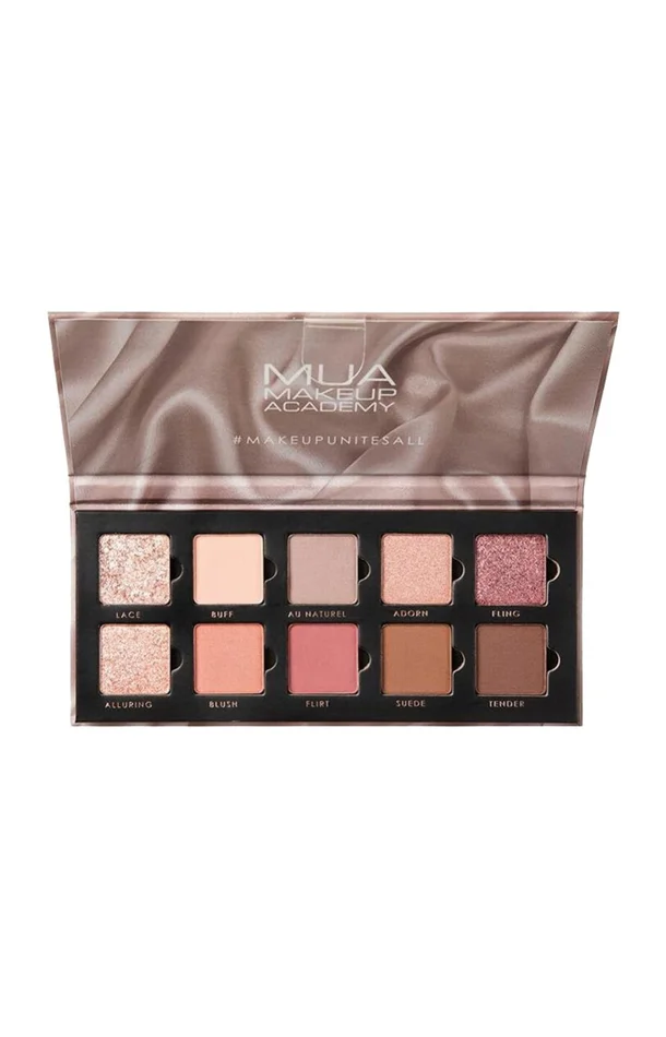 Palette de 10 ombres à paupières – Silk Nude