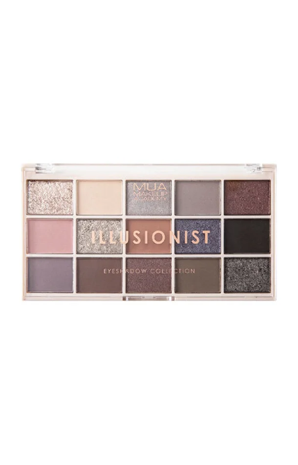 Palette de 15 ombres à paupières – Illusionist