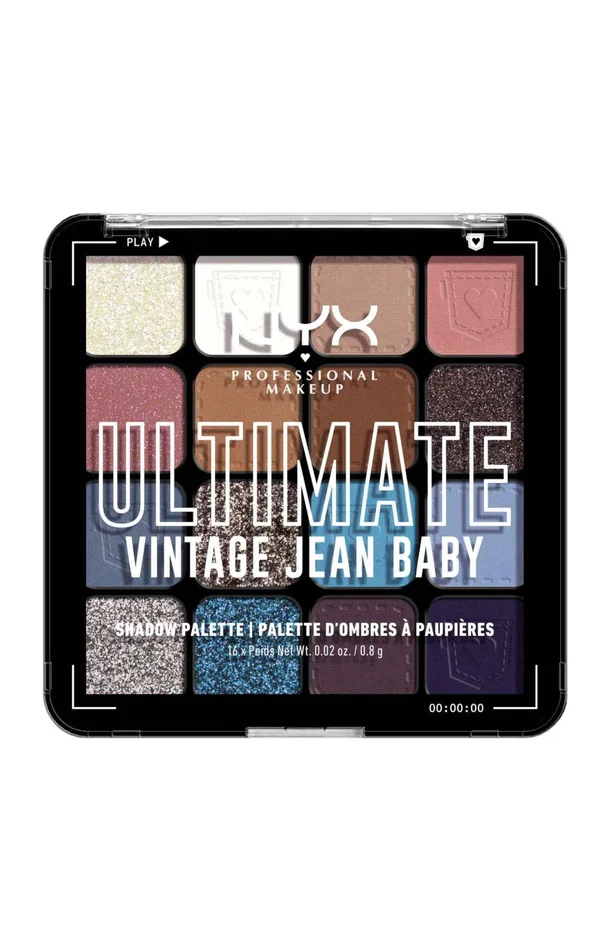Palette de 16 ombres à paupières – Ultimate – Vintage Jean Baby