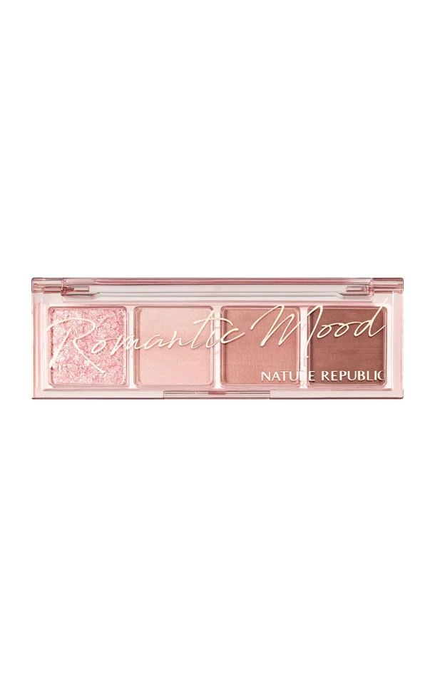 Palette de 4 ombres à paupières – 02 Romantic Mood