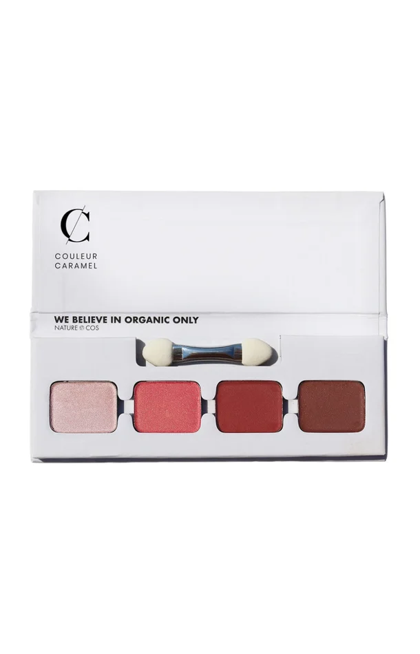 Palette de 4 ombres à paupières bio – n°42